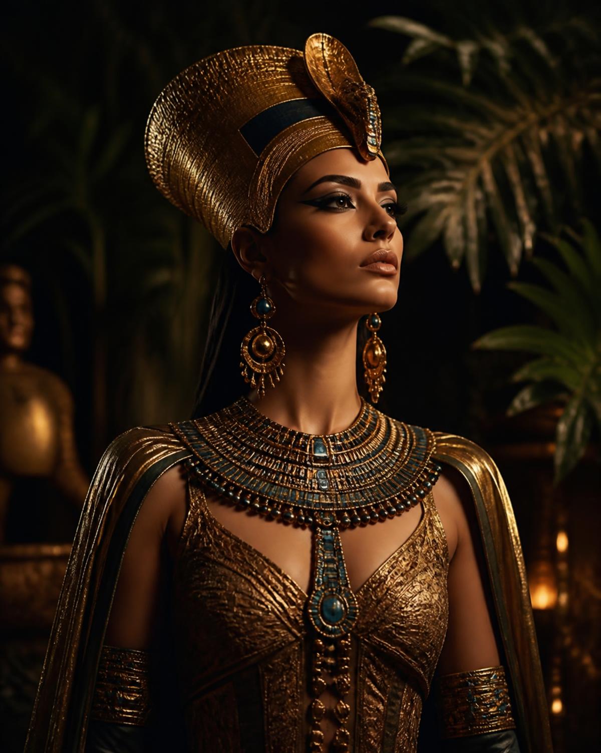 Costume session: Egyptian queen look